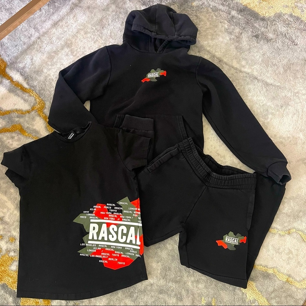 Rascal | Finish line boys pants hoodie tshirt set